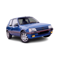 Peugeot 205 - silikónové hadice