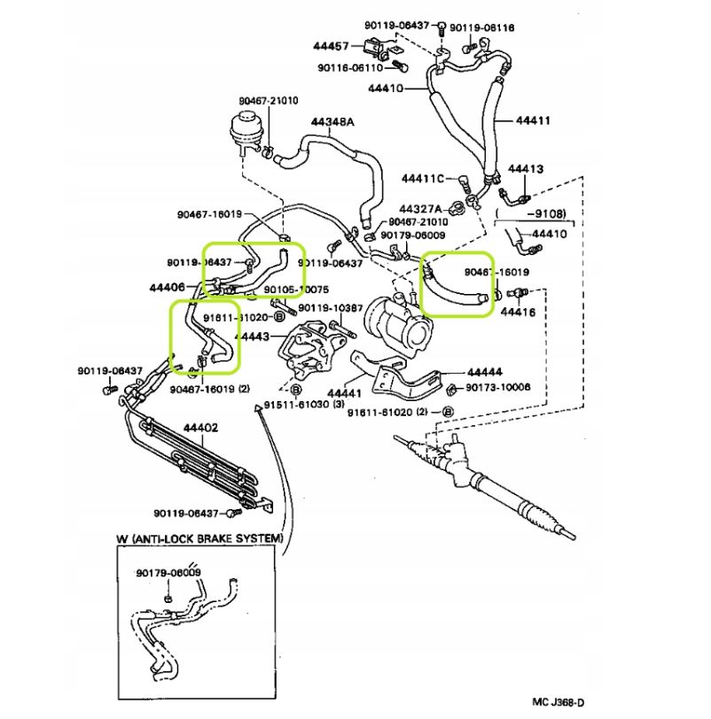 Power Steering Celica GT-Four